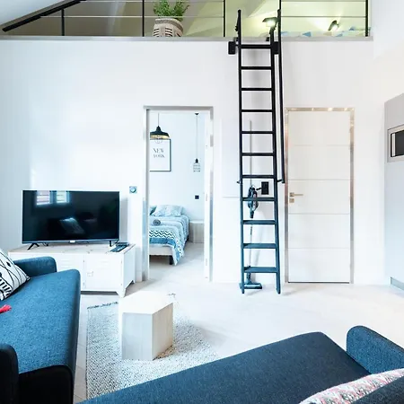 Apartment Smartbnb - 2 Pieces Moderne - Mezzanine - Emplacement Central *