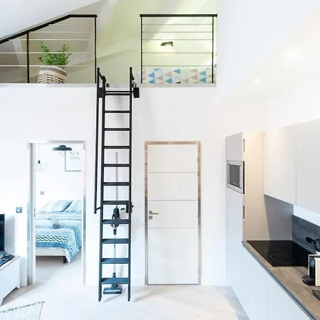 Apartment Smartbnb - 2 Pieces Moderne - Mezzanine - Emplacement Central Nice